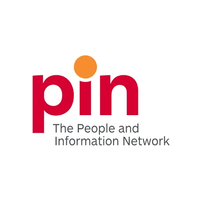 Pin the people and information network logo